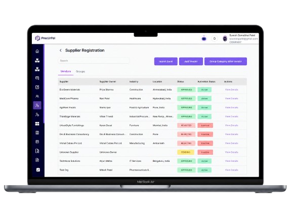 Vendor Management Suite (VMS)