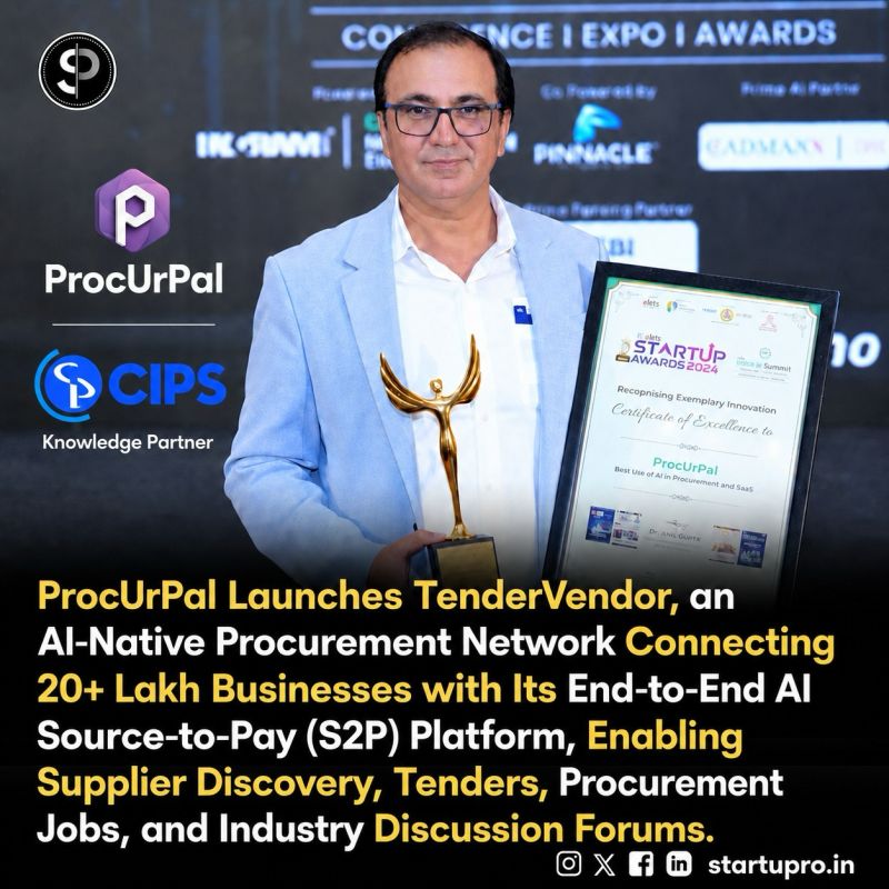 ProcUrPal Announces the Launch of TenderVendor, an AI-Native Procurement Network
